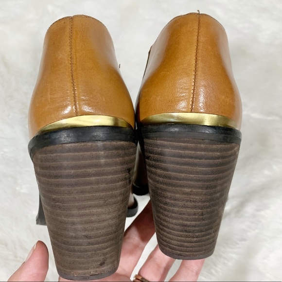 Dolce Vita Leather Western Ankle Booties - Picture 11 of 13